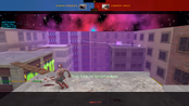 Gameplay com uma granada neon personalizada