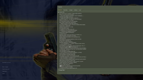 Menu principal e configurações em CS 1.6 Clássico